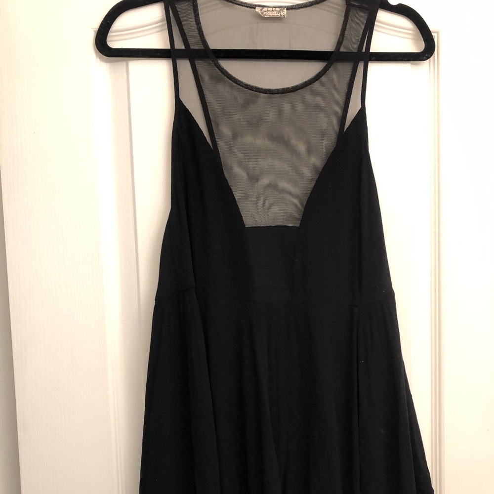 Free People mesh flowy tank